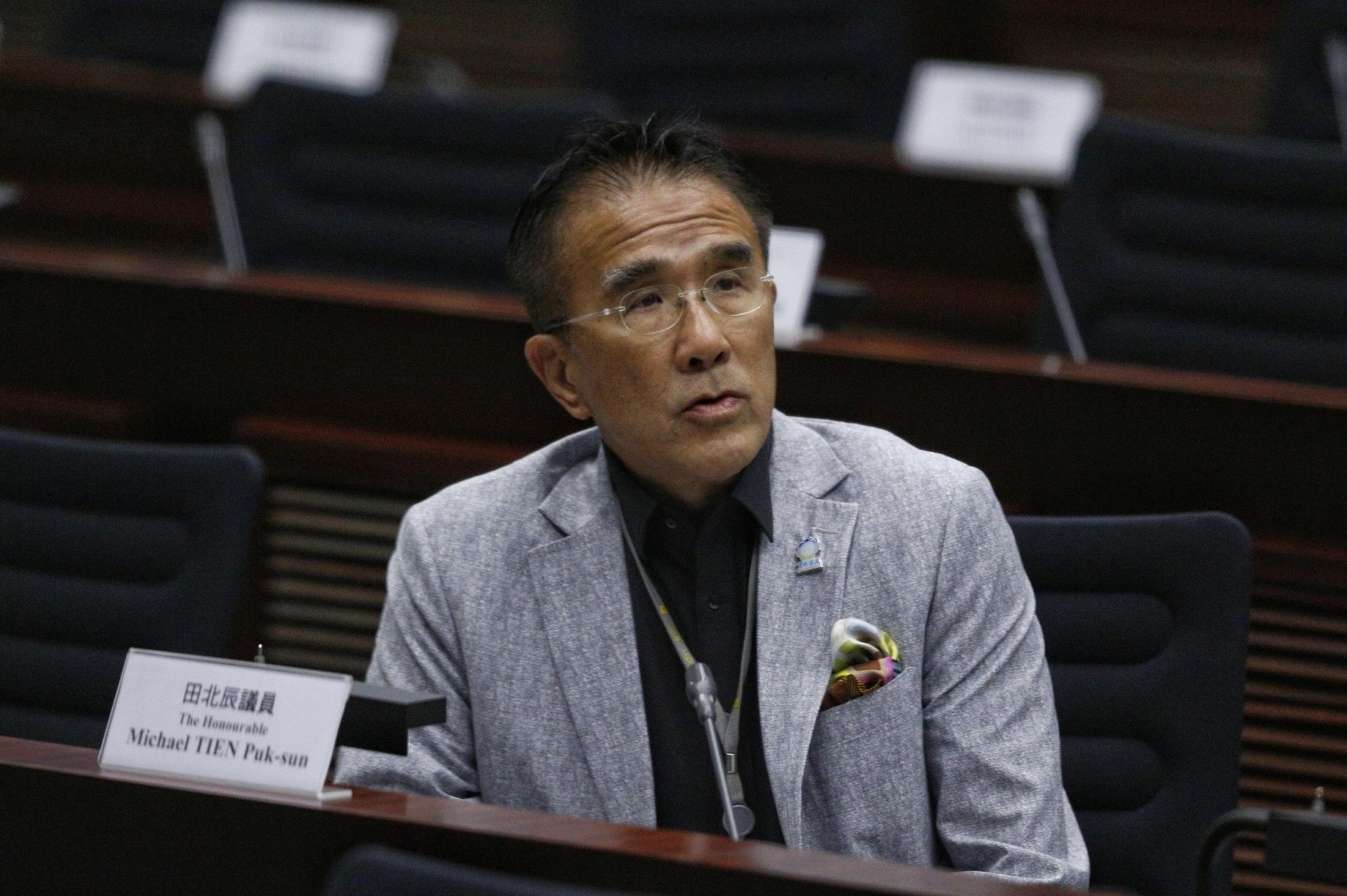 田北辰呼籲參與首次「社會對話」的市民放下仇恨，不要指罵和向林鄭發洩，所有人一同要求林鄭獨立調查，「個個人都係咁（要求獨立調查），睇下你（林鄭）點回應！」（資料圖片／張浩維攝）