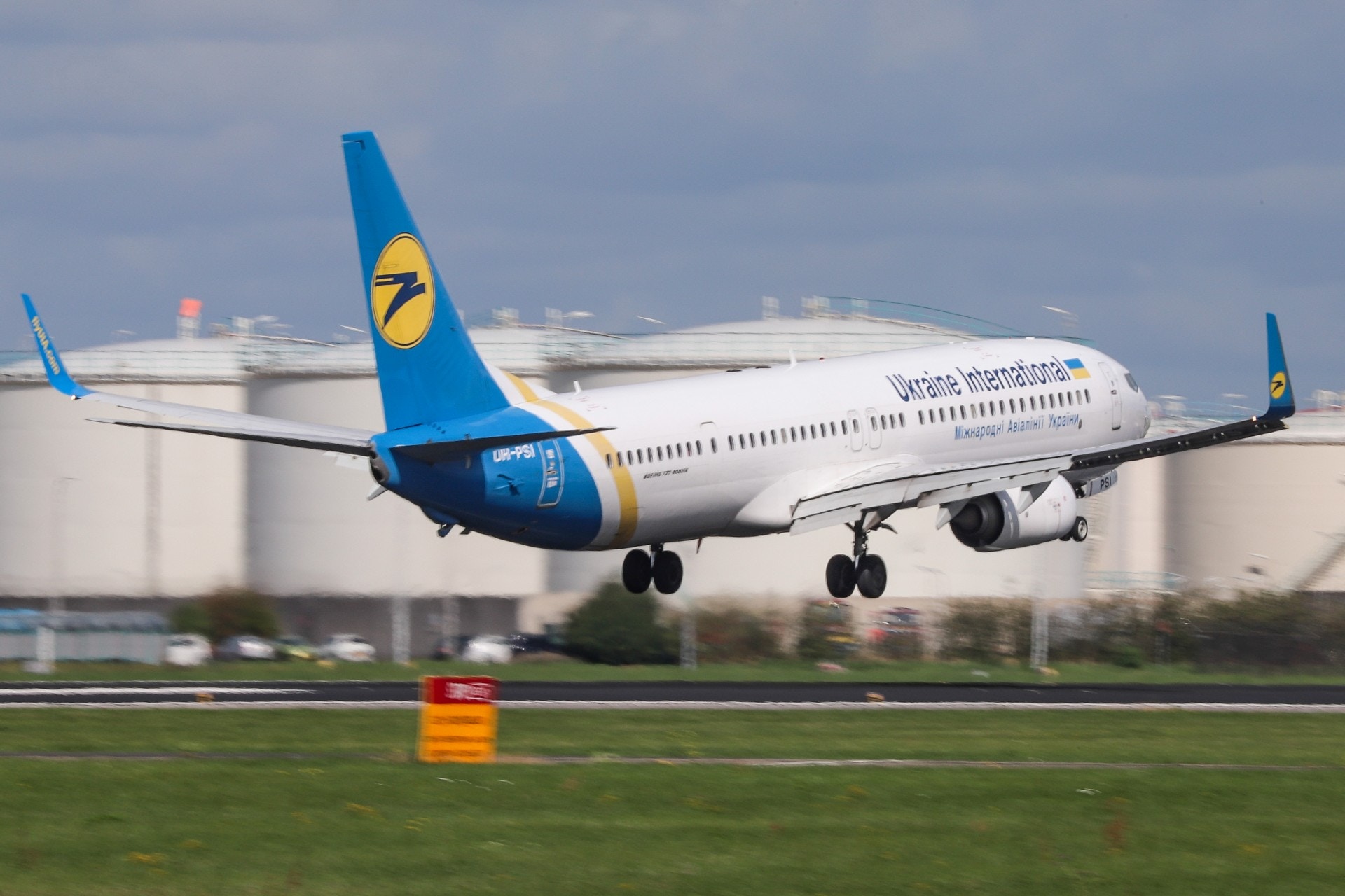 一架烏克蘭國際航空的波音737-900客機。(Getty Images) 一架烏克蘭國際航空的波音737-900客機。(Getty Images)