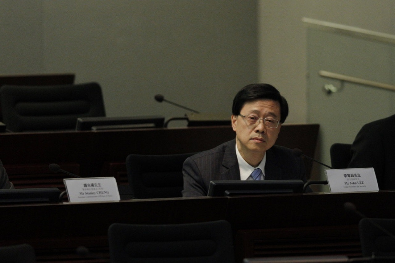 李家超指,今次修例並無重新定義恐怖主義活動。(資料圖片) 李家超指,今次修例並無重新定義恐怖主義活動。(資料圖片)