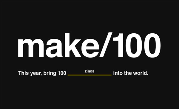 Kickstarter本月新搞作 「Make 100」活動以獲百人支持為目標