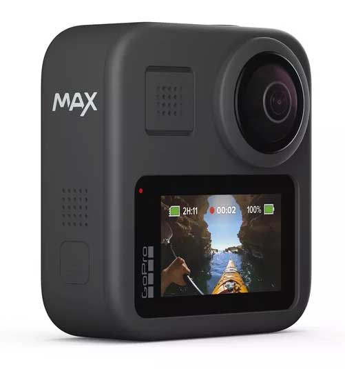 GoPro 再推新一代MAX 全景相機加入觸屏更好用