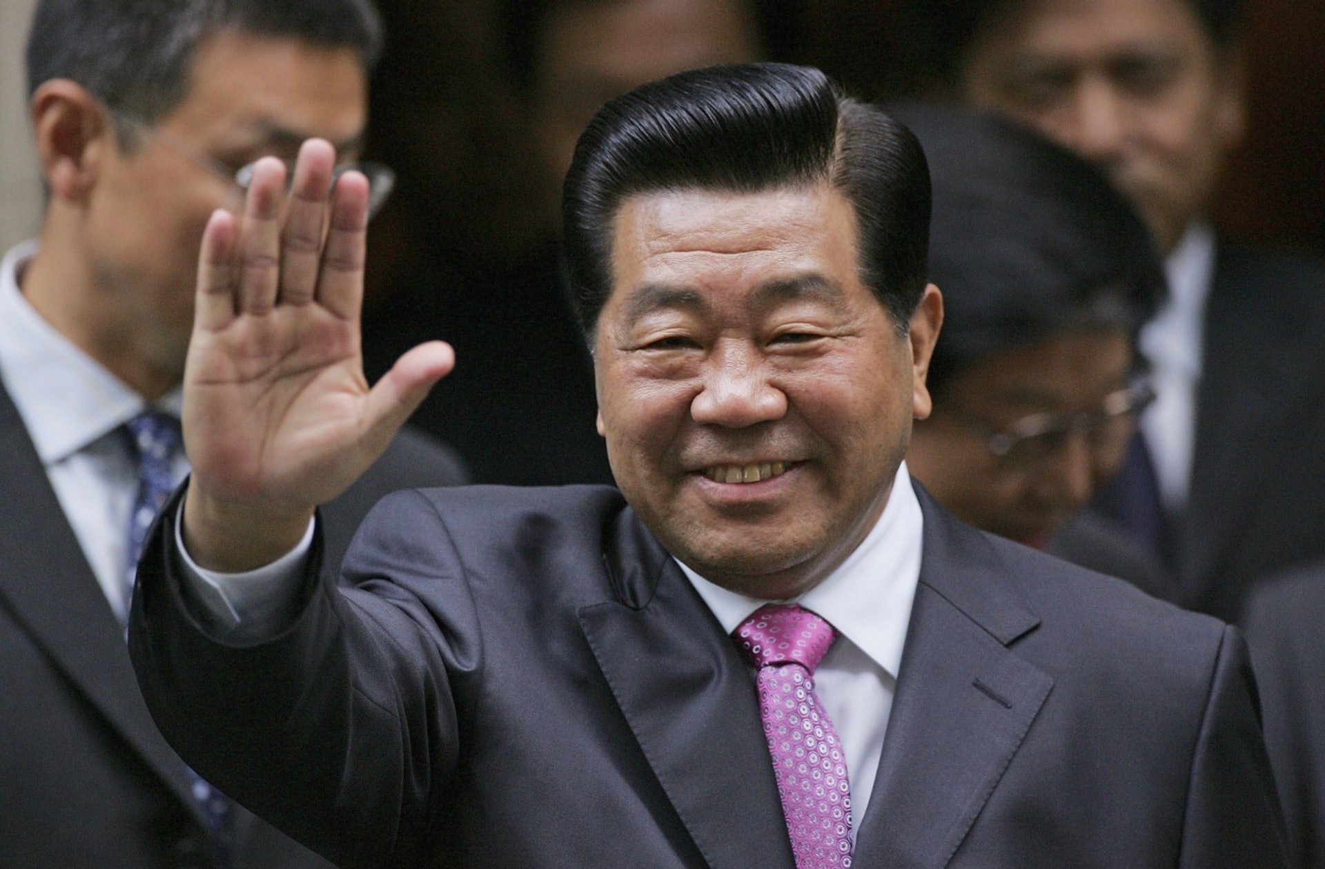 李紫丹的外公賈慶林曾任中共中央政治局常委和全國政協主席 (Getty Image)