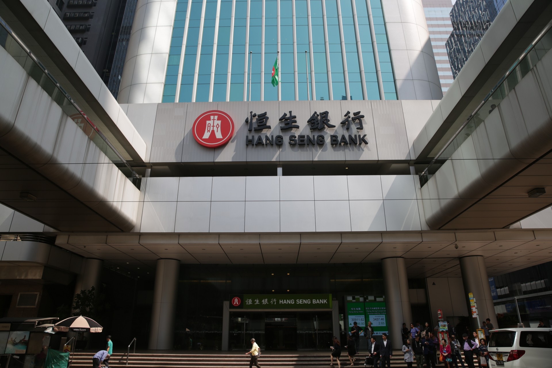 中午收市】港股跌勢重現跌穿25700點金融及手機設備股腳軟