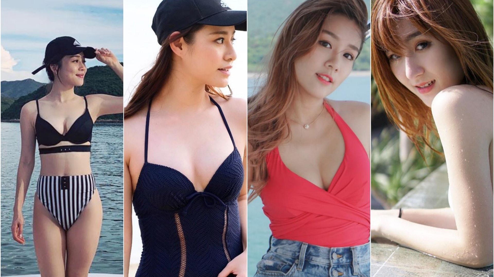 多圖 Tvb四小花ig玩 水着接龍 蘇可欣帶大家捉夏天的尾巴 香港01 即時娛樂