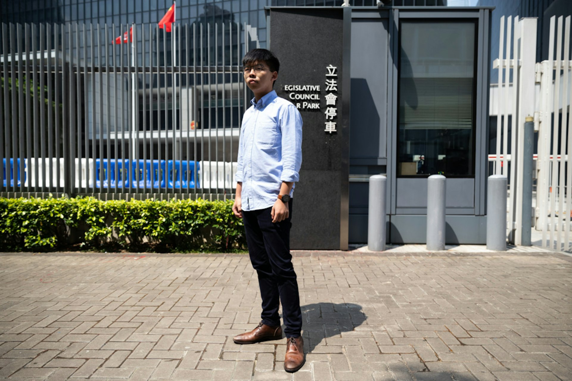 黃之鋒表示,香港眾志會推動全球各地擬定類近法案,針對官員和警察。(資料圖片/羅國輝攝) 黃之鋒表示,香港眾志會推動全球各地擬定類近法案,針對官員和警察。(資料圖片/羅國輝攝)
