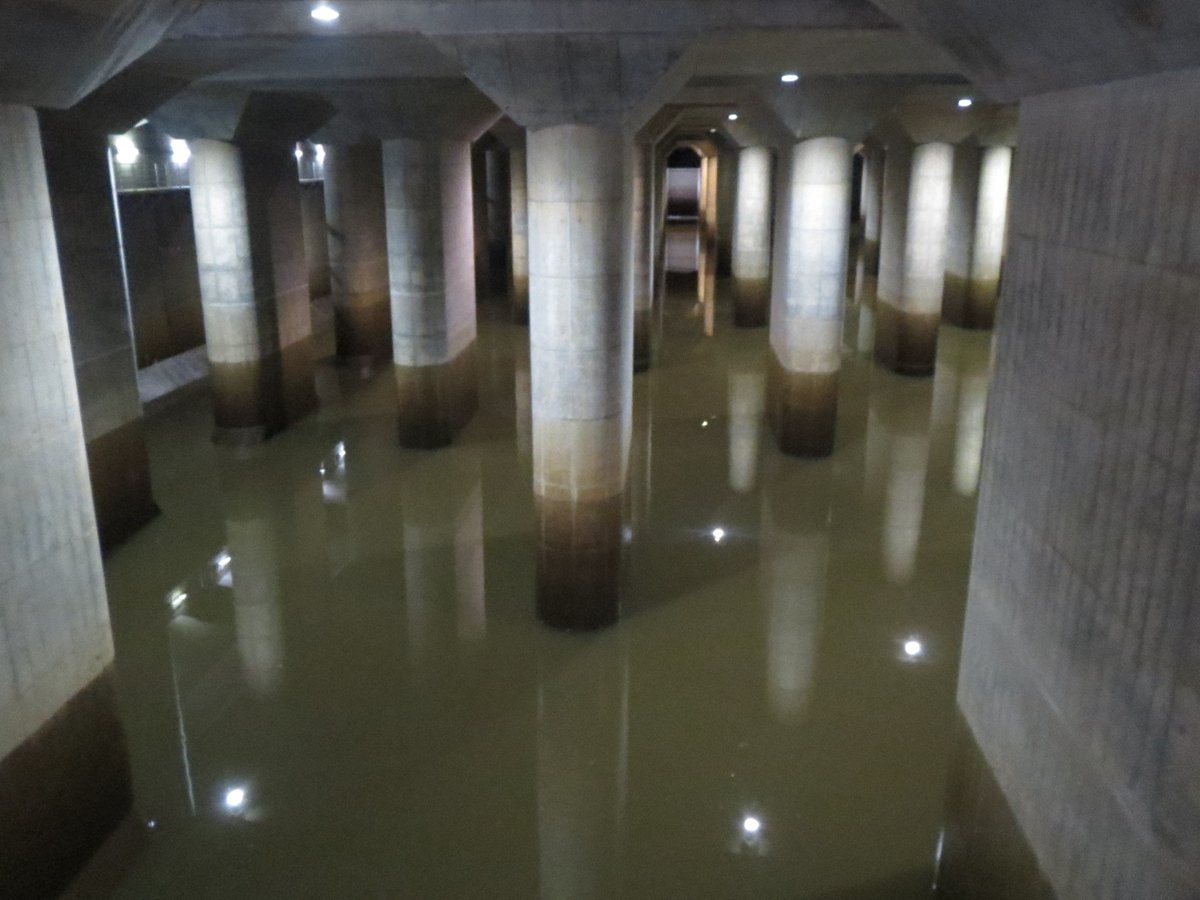 颱風海貝思襲日本蓄洪池 地下神殿 4年首次全啟動排千萬噸洪 香港01 熱爆話題