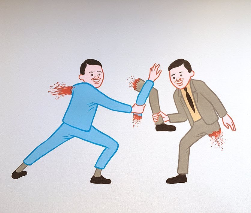Joan Cornellà】經典Selfie Gun出Figure 將諷刺玩味立體化