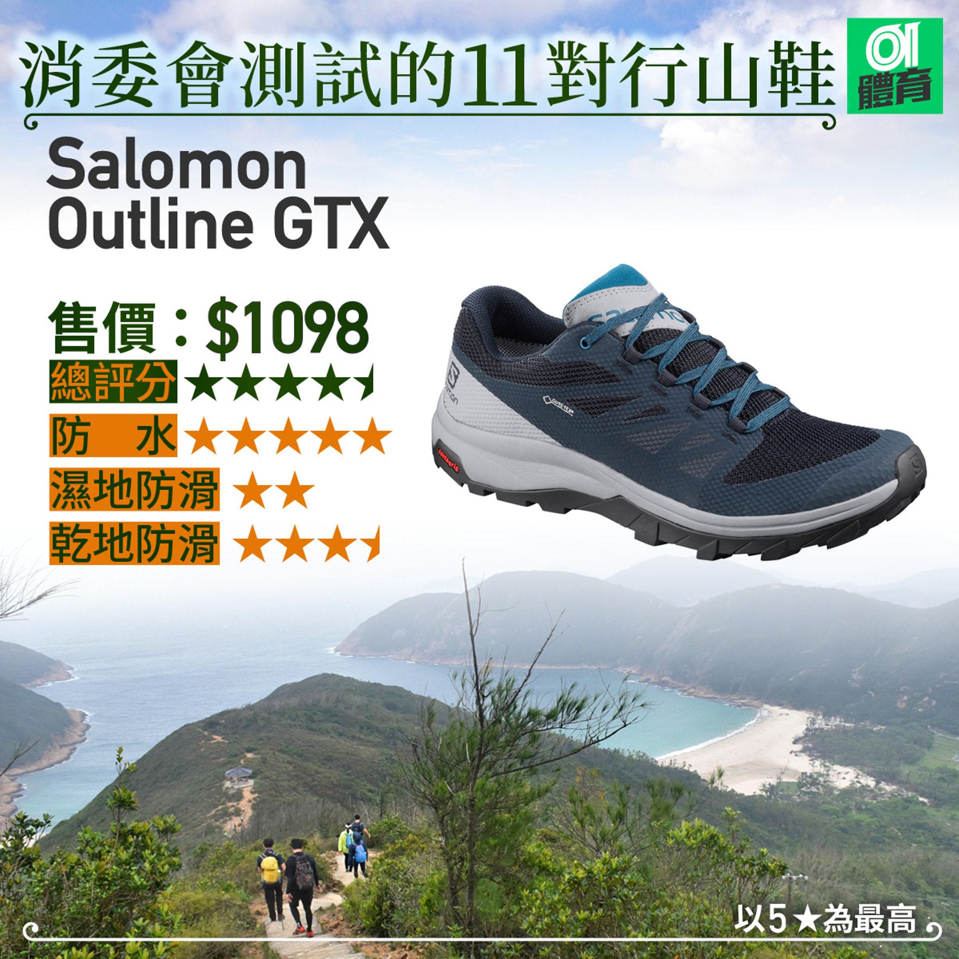 行山裝備 行山鞋推介 解讀消委會報告vibram 鞋底竟非防滑王者 行山裝備 行山鞋推介 解讀消委會報告vibram 鞋底竟非防滑王者
