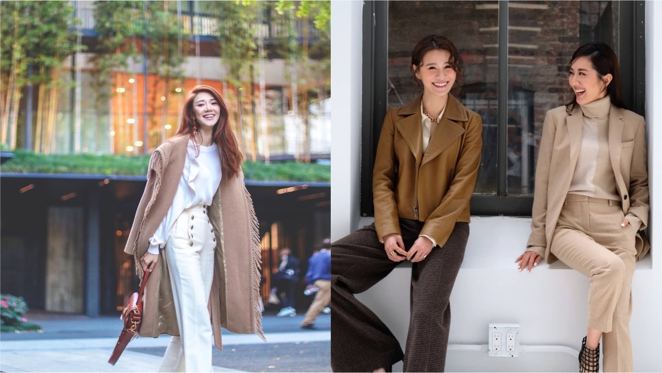 黃翠如唐詩詠趁卡其色潮打造森系風 顯白配搭靠這4色永無失手? 黃翠如唐詩詠趁卡其色潮打造森系風 顯白配搭靠這4色永無失手?