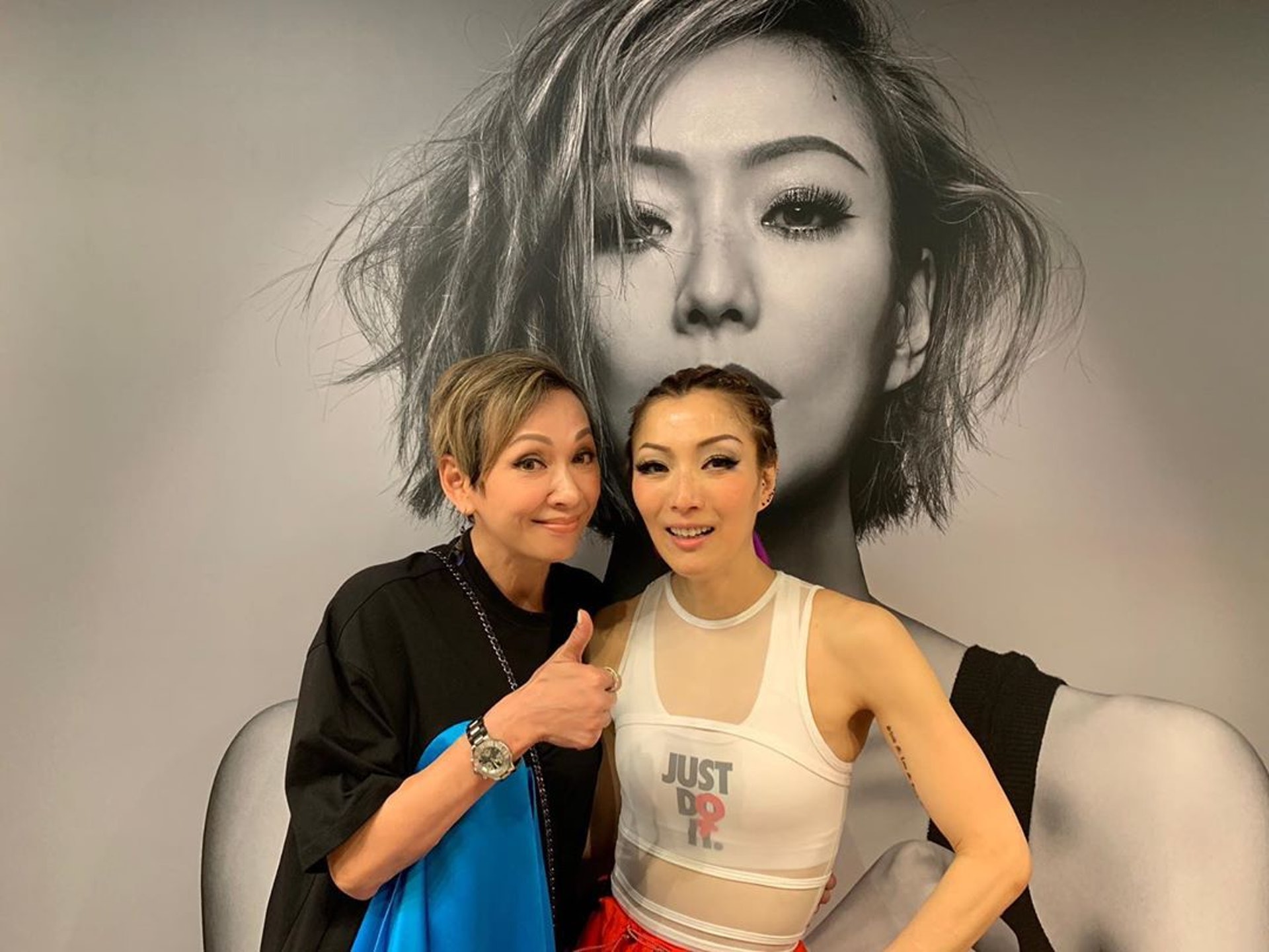 余安安在圈中好友眾多。(IG圖片/candiceyuonon) 余安安在圈中好友眾多。(IG圖片/candiceyuonon)