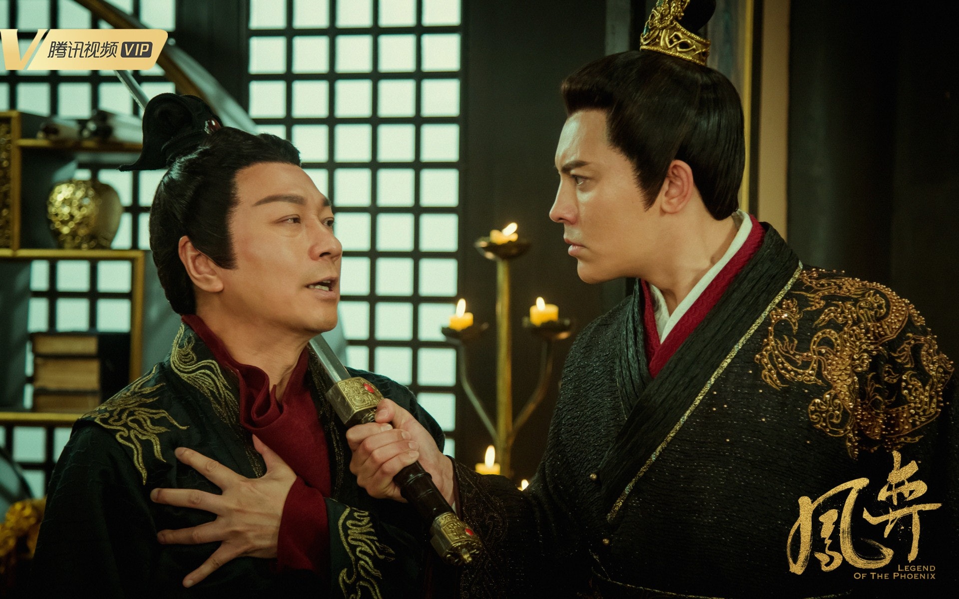黎耀祥的演技大獲好評。(《鳳弈》微博圖片) 黎耀祥的演技大獲好評。(《鳳弈》微博圖片)