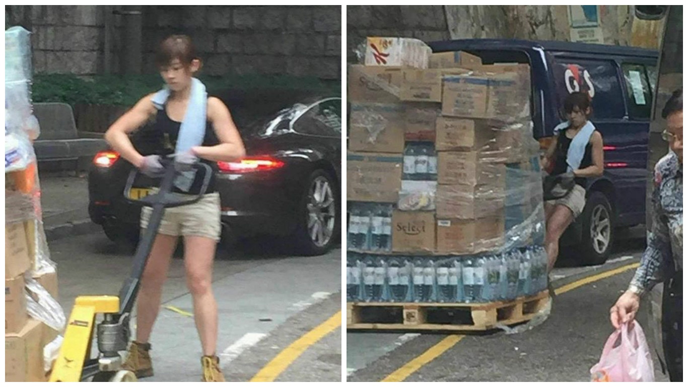 女搬運工人爆肌拉貨瘋傳　沙律激讚：女仔有肌肉係一種美！