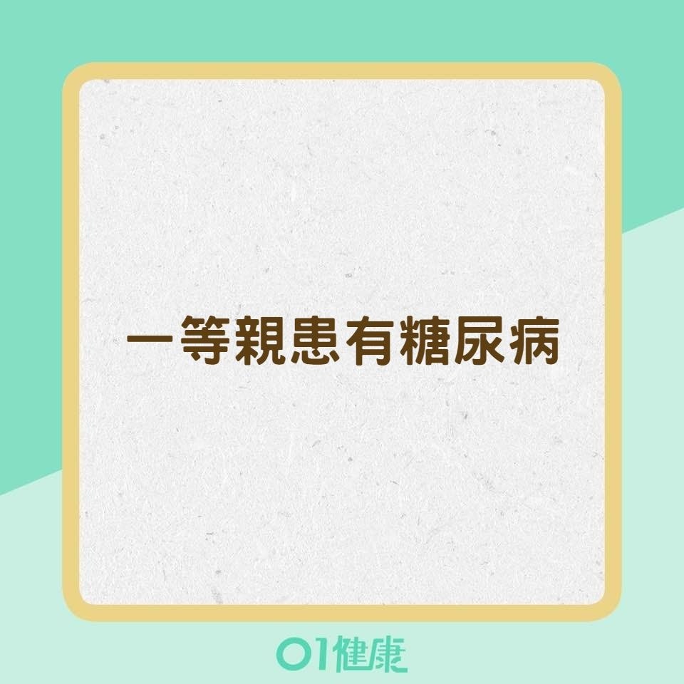 哪些人應該要接受糖尿病前期的血糖檢測呢？（01製圖）