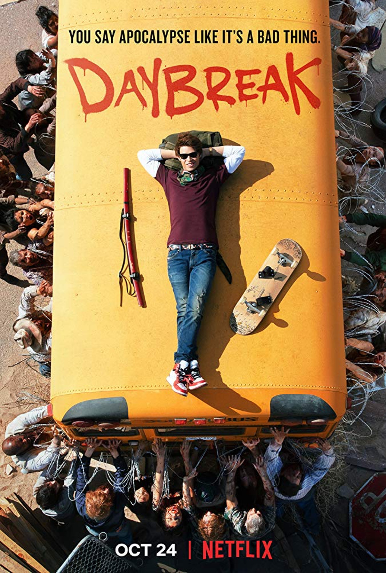 《Daybreak》已於Netflix上架。(劇集海報) 《Daybreak》已於Netflix上架。(劇集海報)