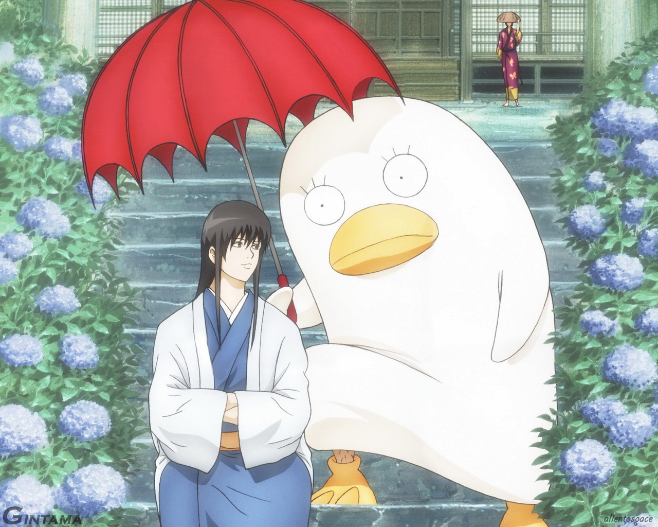 銀魂真人版 岡田將生戴假髮演 假髮 桂小太郎