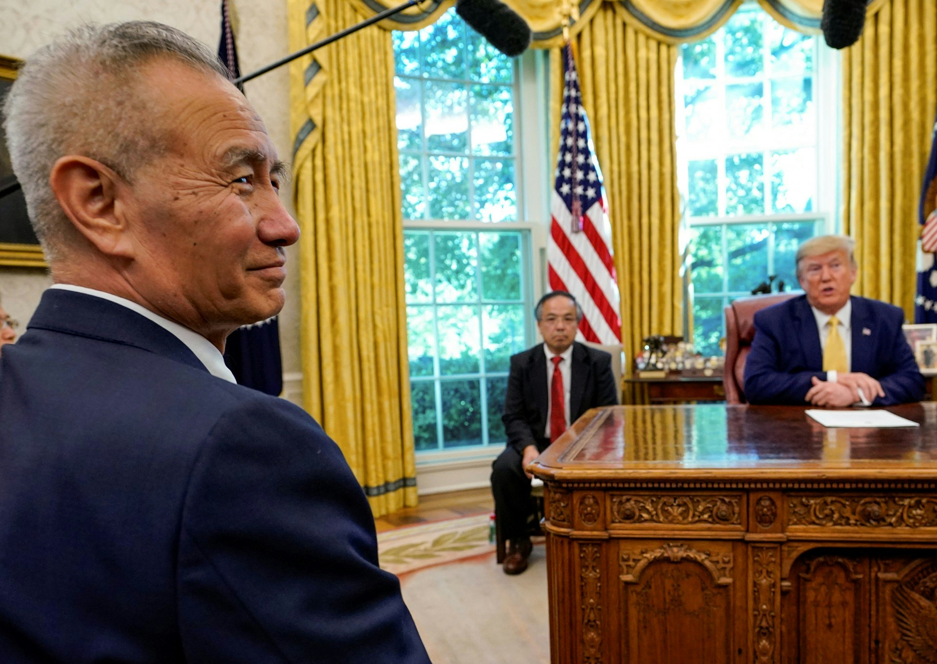 美國傳媒引述知情人士報道，北京要求美國總統特朗普（Donald Trump）取消更多關稅。（路透社）