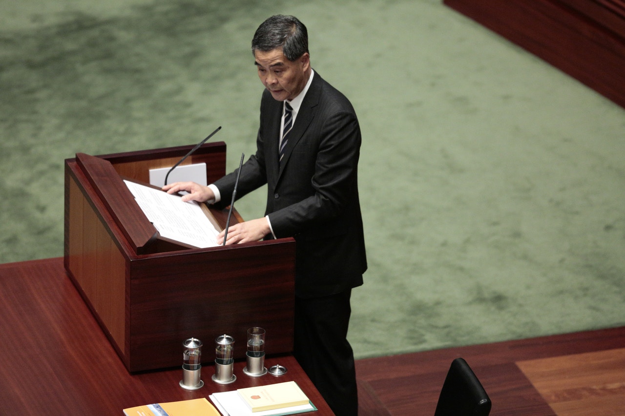 【施政報告】競選承諾無「走數」？　梁振英：基本上全部落實