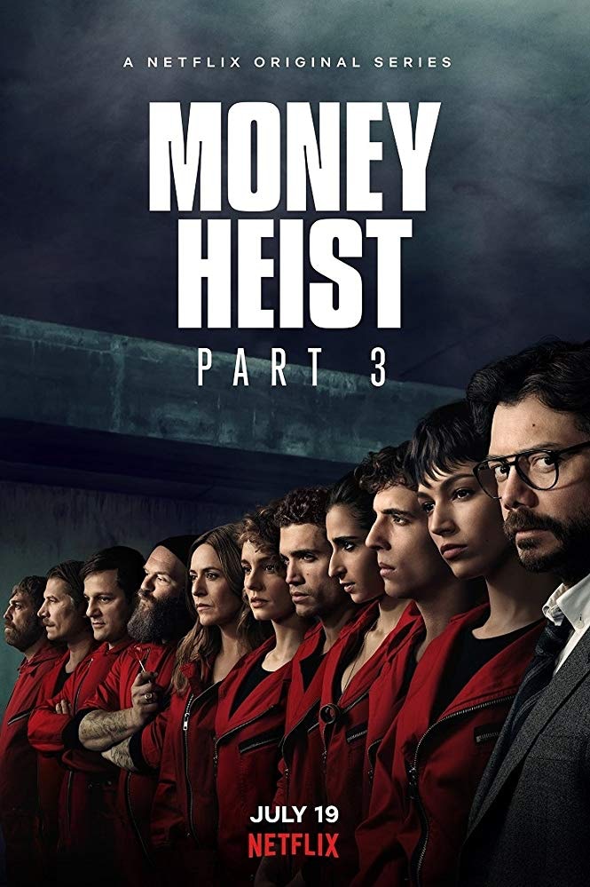 《Money Heist》於今年7月推出第三季。（Netflix圖片）