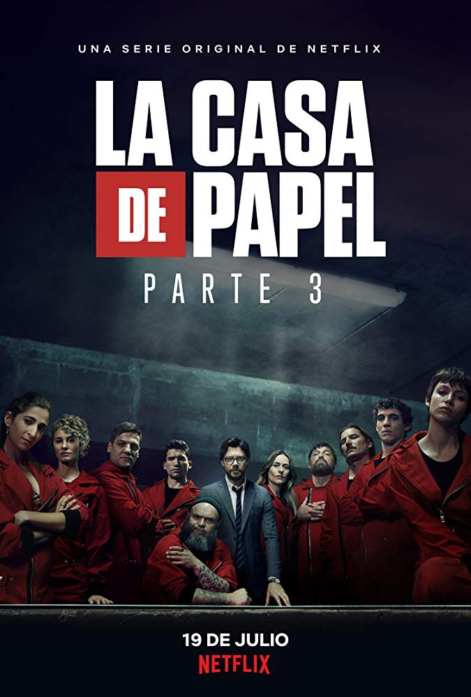 《Money Heist》於今年7月推出第三季。（Netflix圖片）