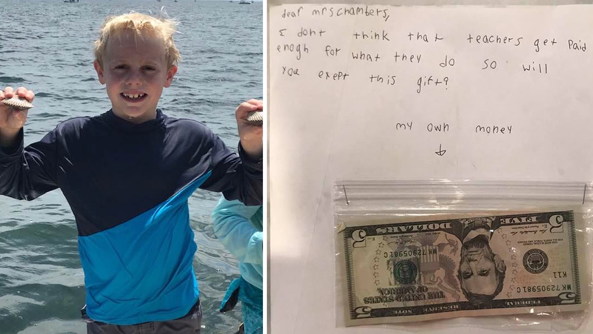 美國9歲童覺得老師人工太低 轉贈生日利市錢 善心原來係家教! 美國9歲童覺得老師人工太低 轉贈生日利市錢 善心原來係家教!