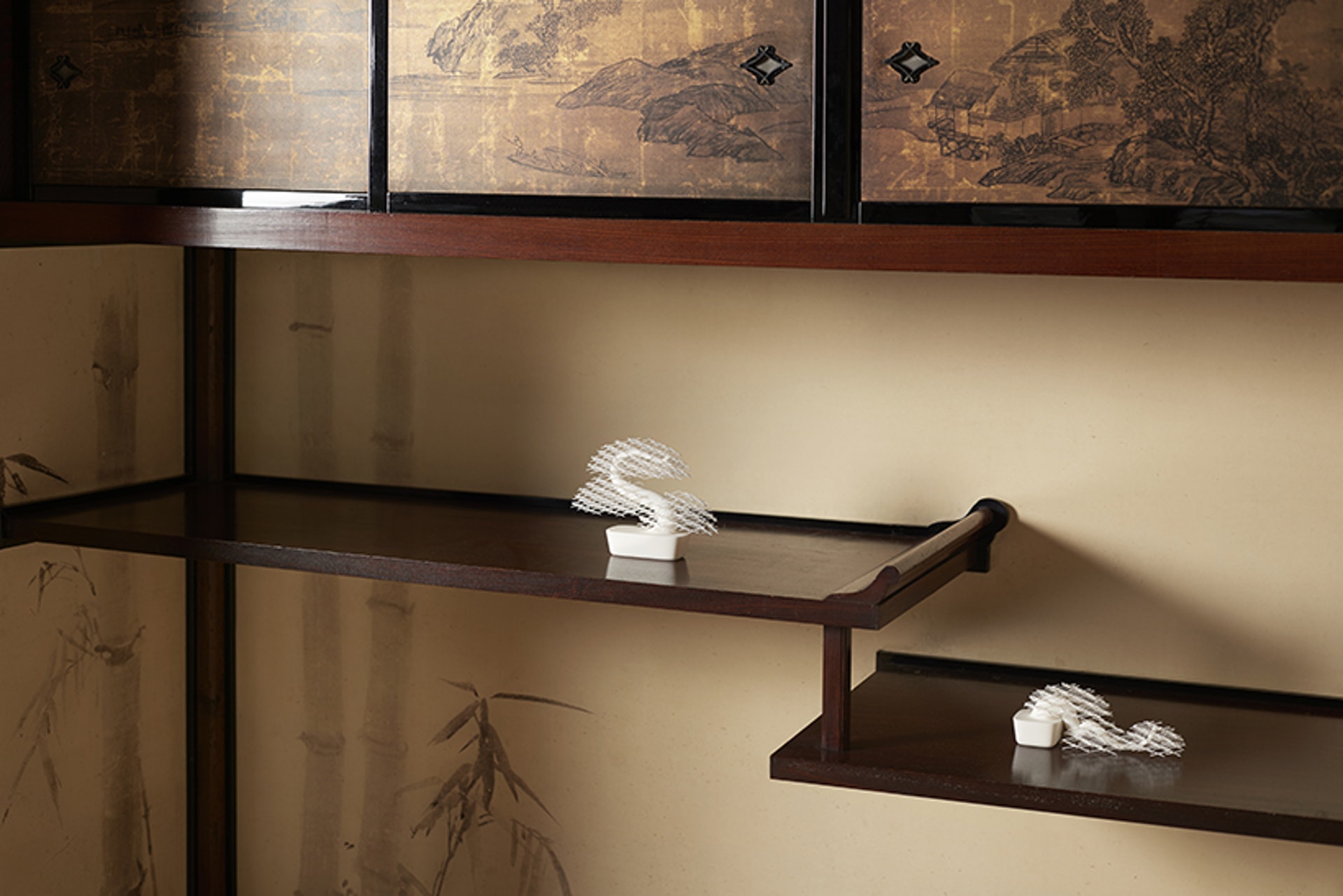 Nendo將盆景美學與科技結合,滿足都市人需求。(Nendo)