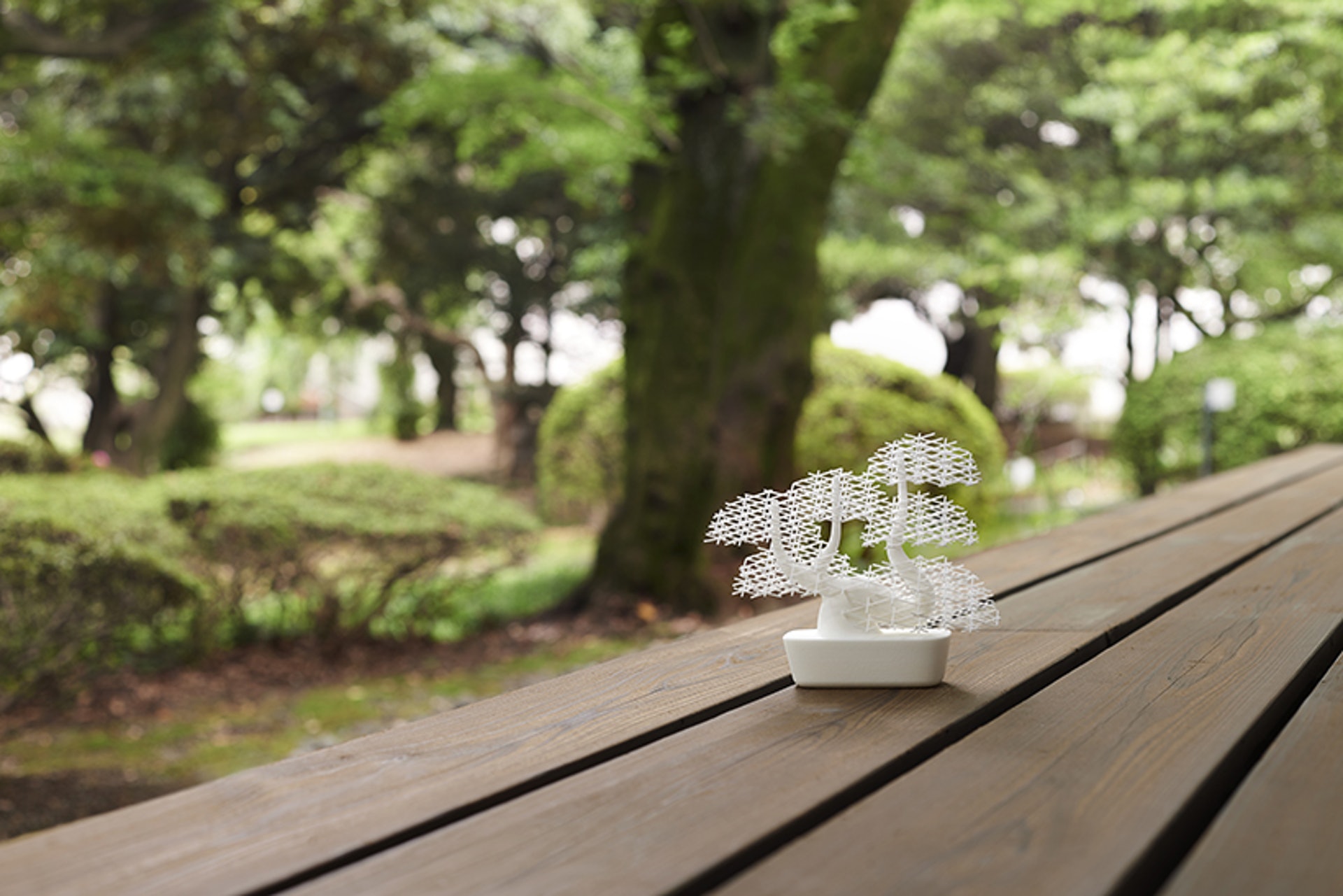 Nendo將盆景美學與科技結合,滿足都市人需求。(Nendo)