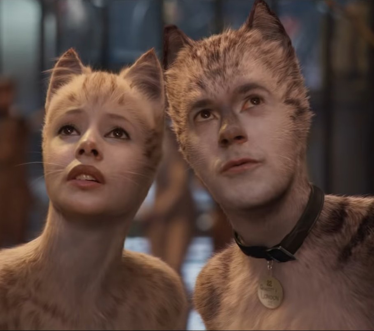 電影公開最新預告,又再次被瘋傳,網民大嘆睇完會發惡夢。(《CATS》預告影片截圖) 電影公開最新預告,又再次被瘋傳,網民大嘆睇完會發惡夢。(《CATS》預告影片截圖)