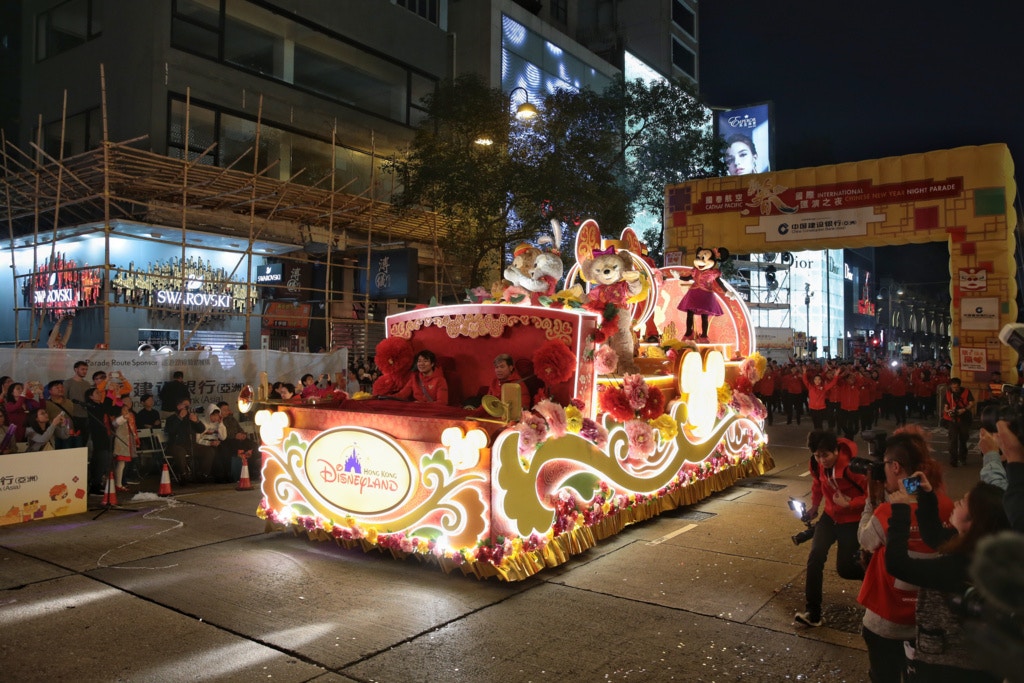 花車巡遊 香港01