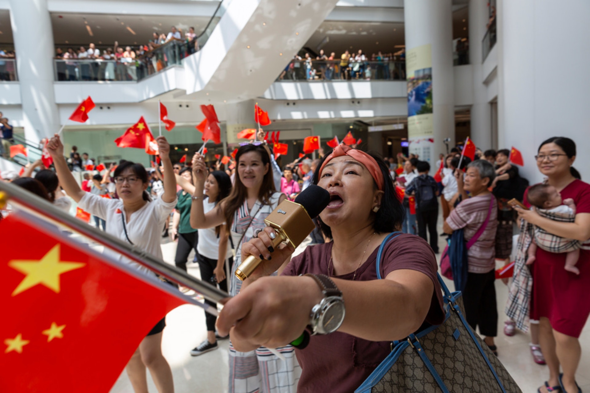 伍淑清指,香港自回歸以來教育局都沒有做好國民教育,造成今日有大批年輕人不承認自己是中國人。(資料圖片/羅國輝攝) 伍淑清指,香港自回歸以來教育局都沒有做好國民教育,造成今日有大批年輕人不承認自己是中國人。(資料圖片/羅國輝攝)