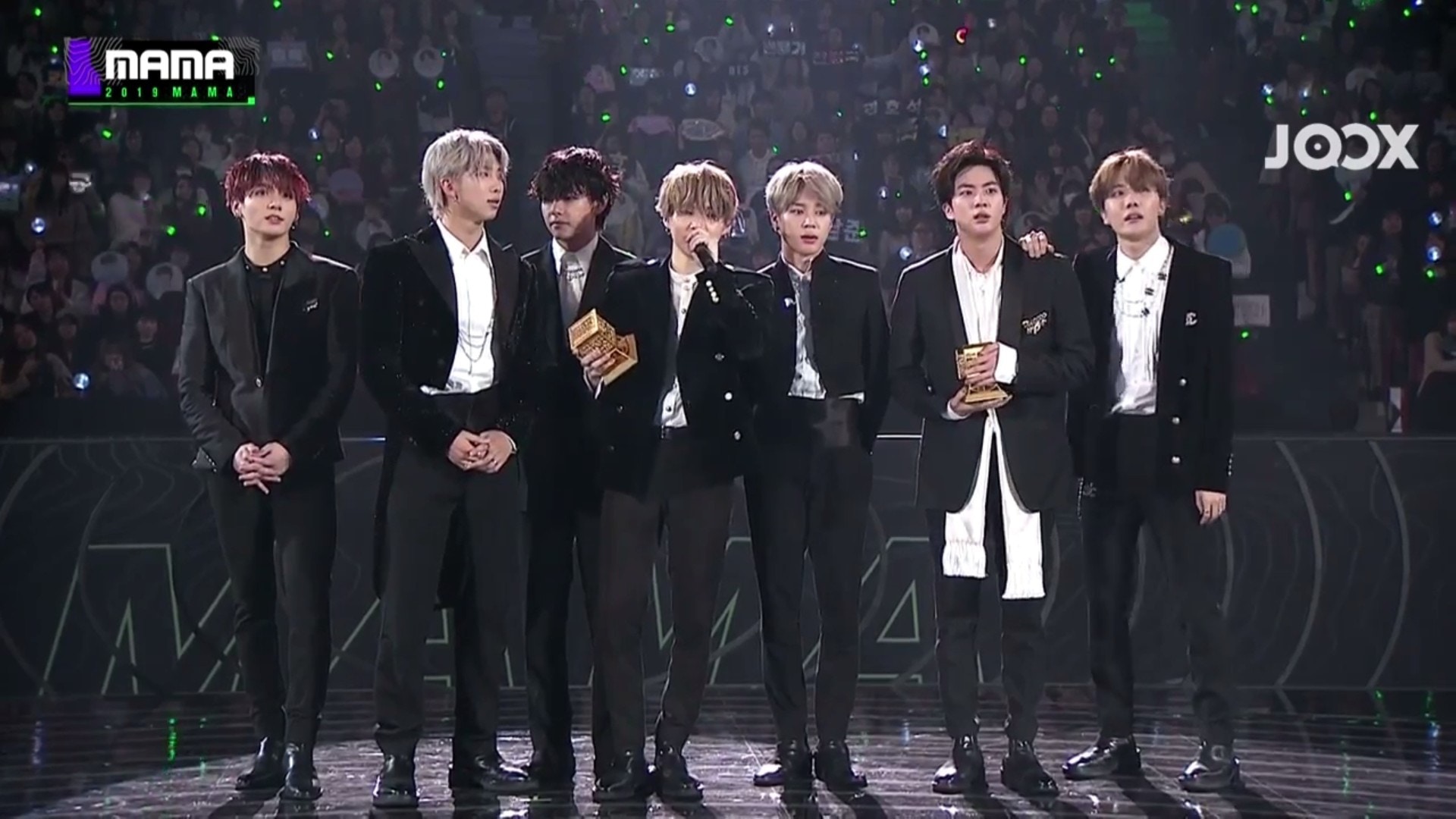 MAMA 2019】BTS防彈少年團成全場大贏家破紀錄獲封「九冠王」