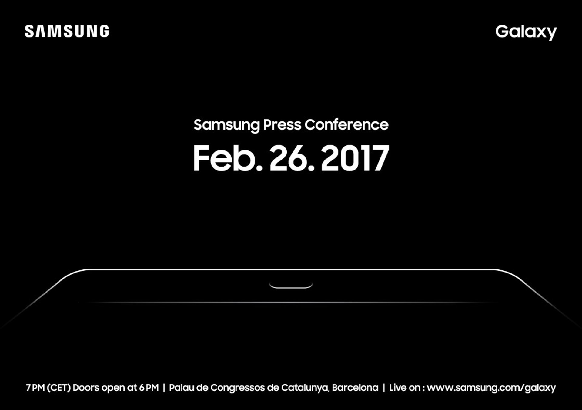 Samsung對國外傳媒發出邀請函,將會在西班牙MWC發布最新產品。(Samsung) Samsung對國外傳媒發出邀請函,將會在西班牙MWC發布最新產品。(Samsung)