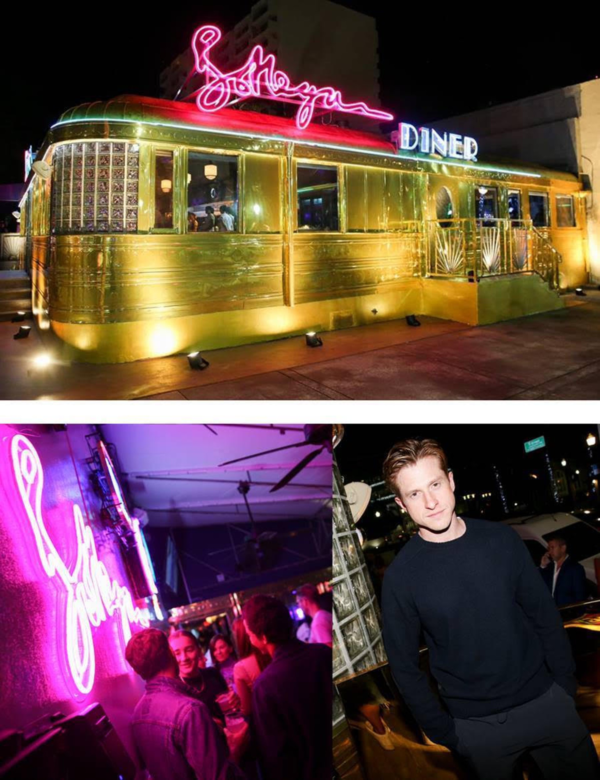 Pop Up Bottega Diner。(Bottega Veneta ) Pop Up Bottega Diner。(Bottega Veneta )