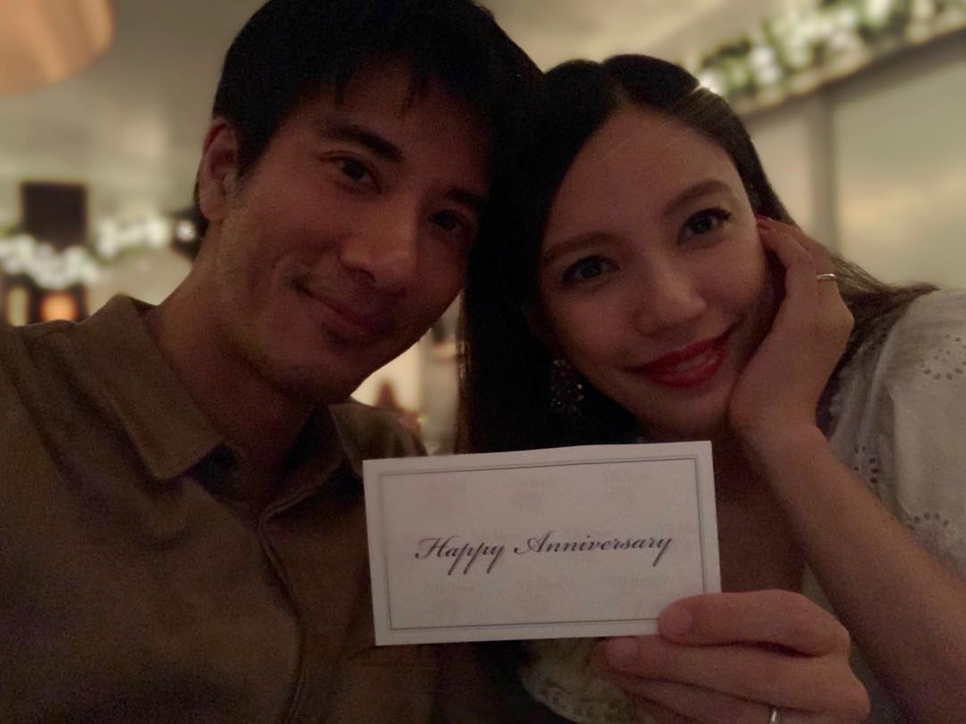王力宏和老婆李靚蕾非常恩愛。(Instagram/@wangleehom) 王力宏和老婆李靚蕾非常恩愛。(Instagram/@wangleehom)