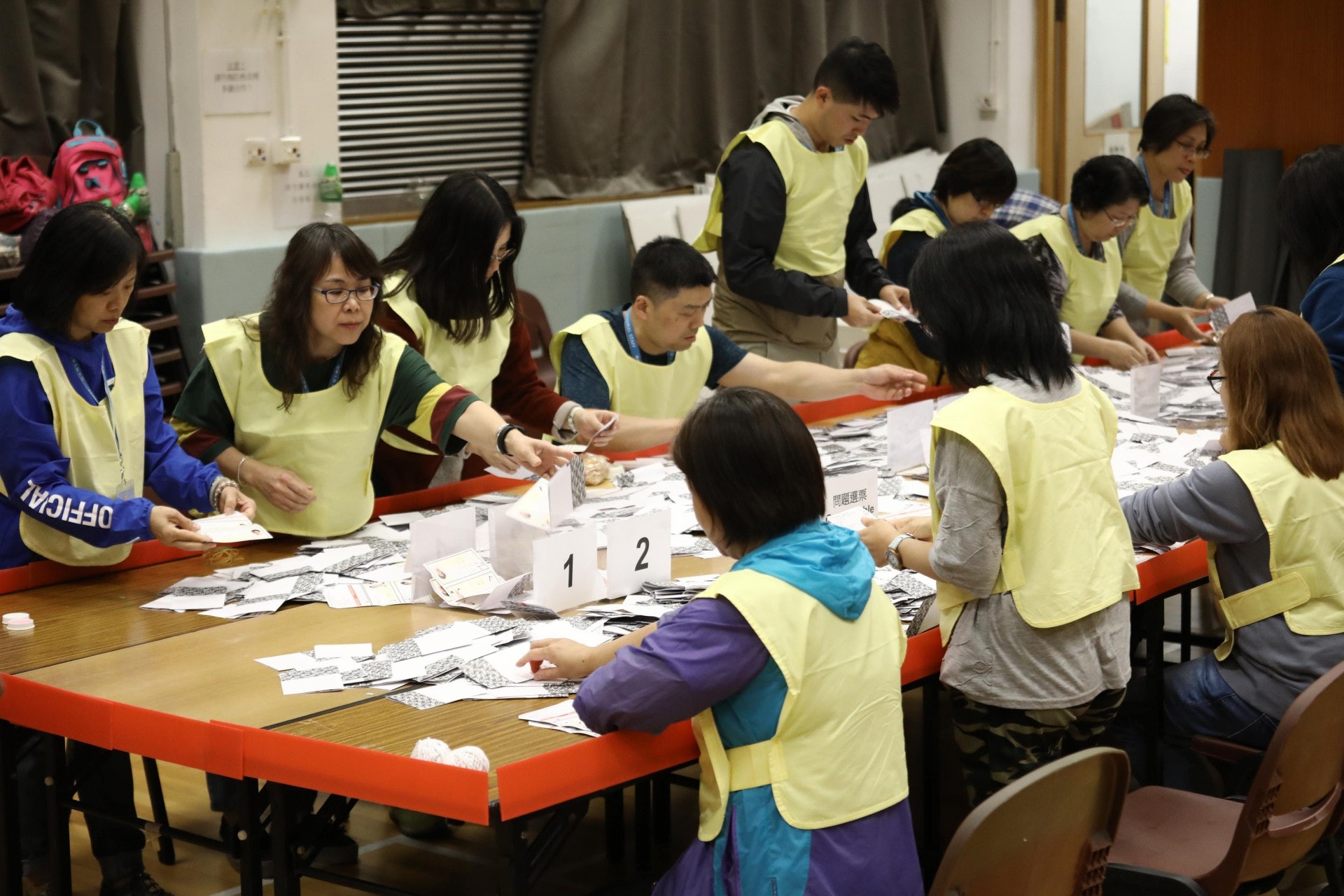 區議會選舉上月24日舉行。(資料圖片/盧翊銘攝) 區議會選舉上月24日舉行。(資料圖片/盧翊銘攝)