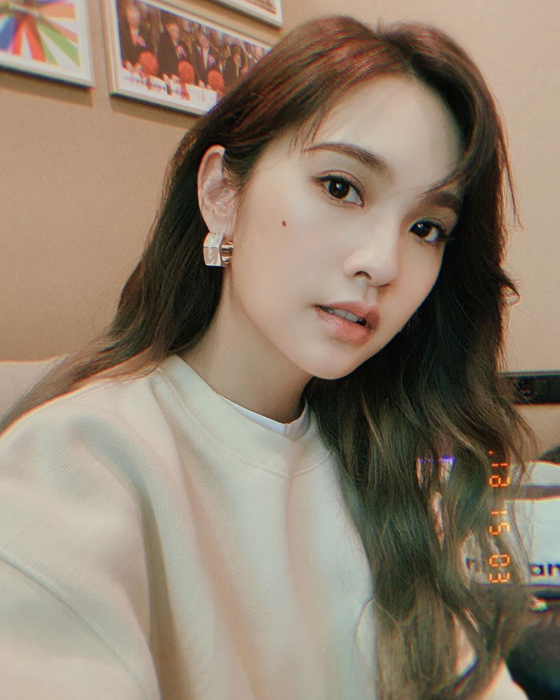可愛教主楊丞琳因眼角的痣而顏值大升級。(instagram@rainie77) 可愛教主楊丞琳因眼角的痣而顏值大升級。(instagram@rainie77)