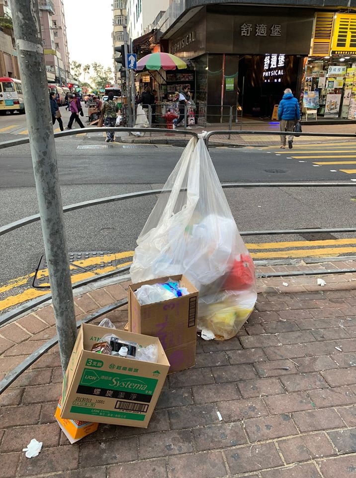 【修例風波】政府收起垃圾桶引衛生問題　候任區議員斥治標不治本