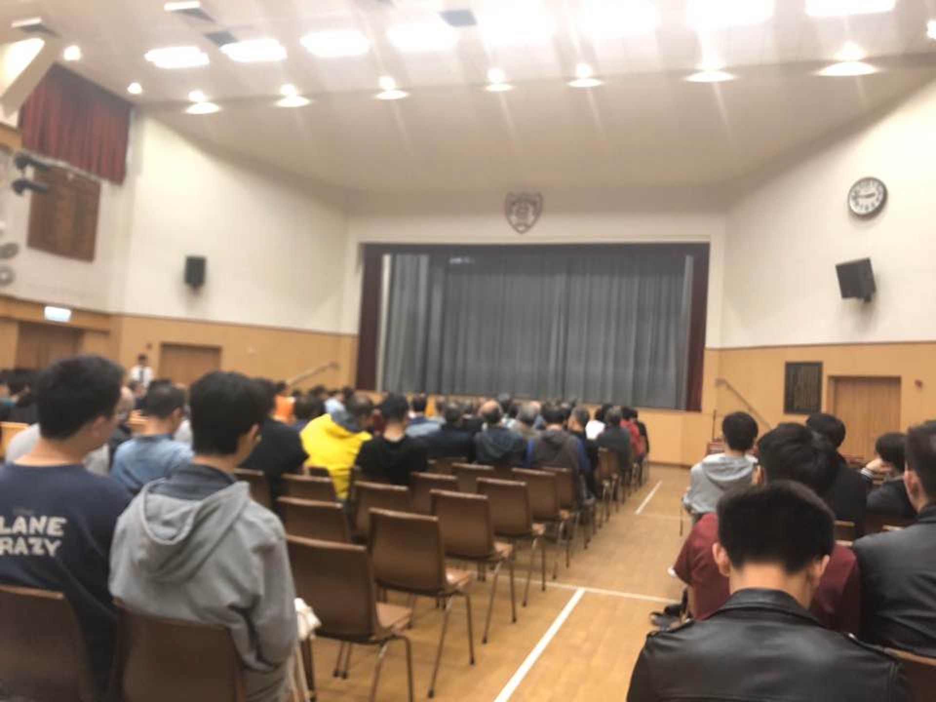 12月14日,皇仁書院舊生會召周年大會250人出席。(讀者提供) 12月14日,皇仁書院舊生會召周年大會250人出席。(讀者提供)