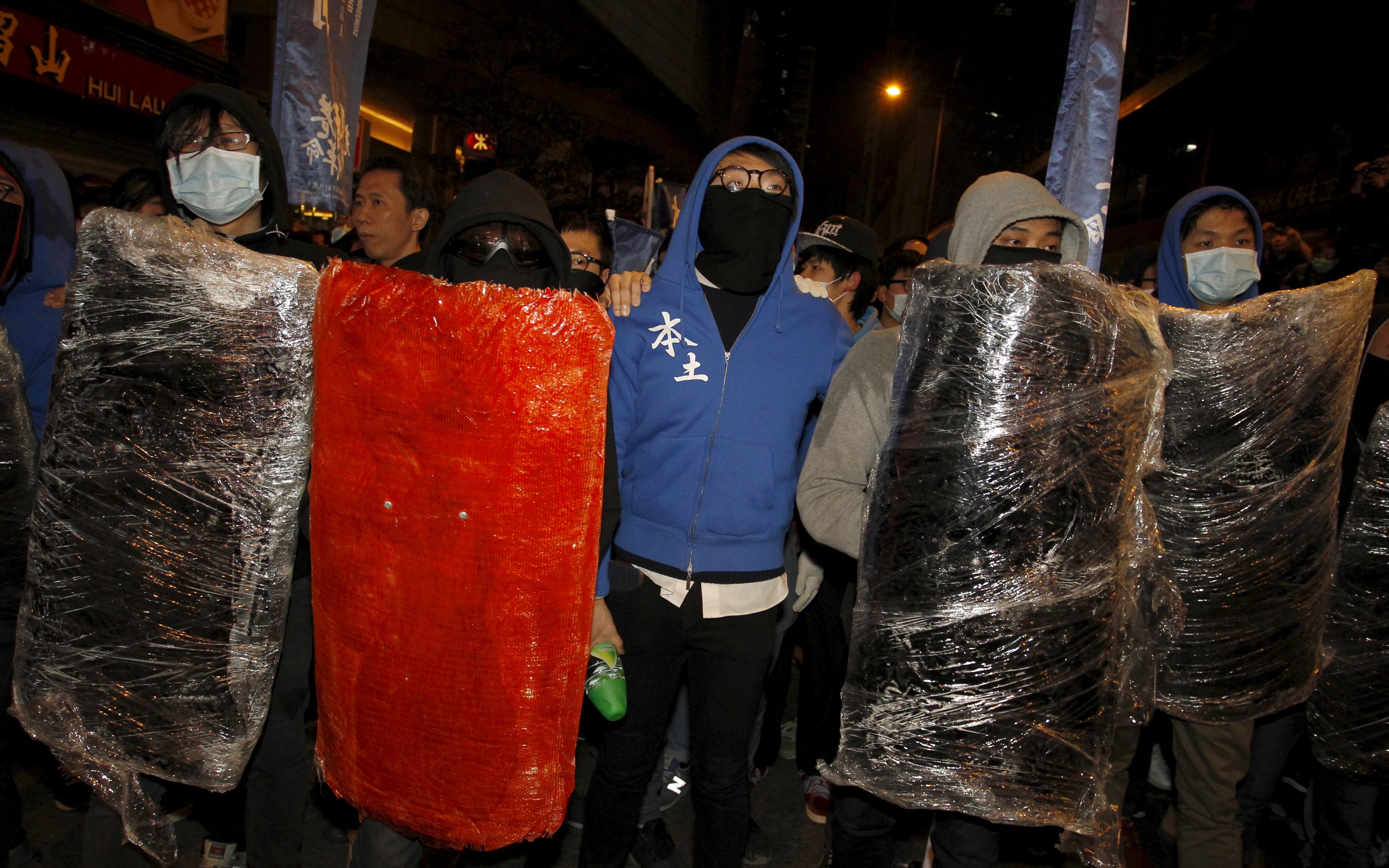 【旺角黑夜】蒙面法始於針對反地租示威　人權組織憂寒蟬效應
