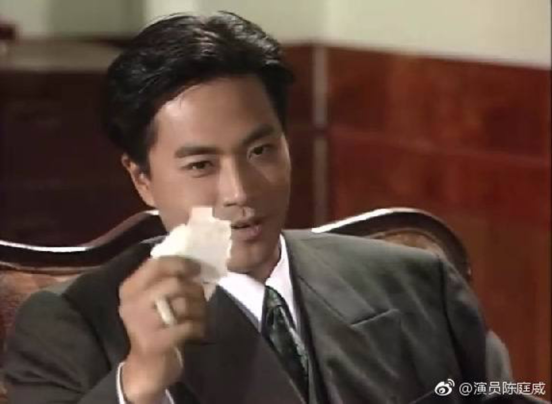 陳庭威曾經是昔日亞洲電視一哥。(陳庭威微博圖片) 陳庭威曾經是昔日亞洲電視一哥。(陳庭威微博圖片)