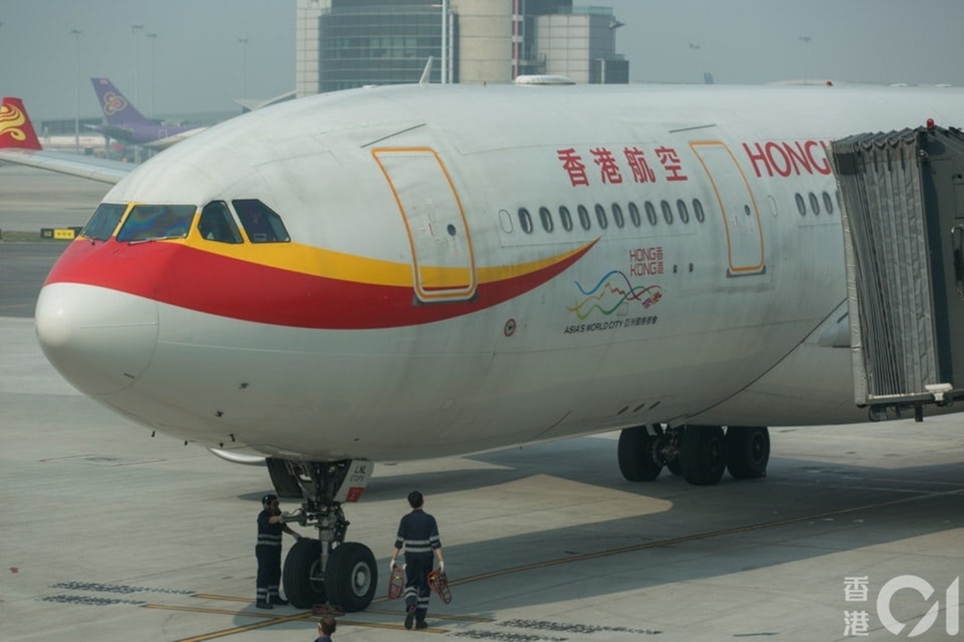 香港航空在除夕日(31日)爆出裁員消息,傳至少裁20人。(資料圖片) 香港航空在除夕日(31日)爆出裁員消息,傳至少裁20人。(資料圖片)
