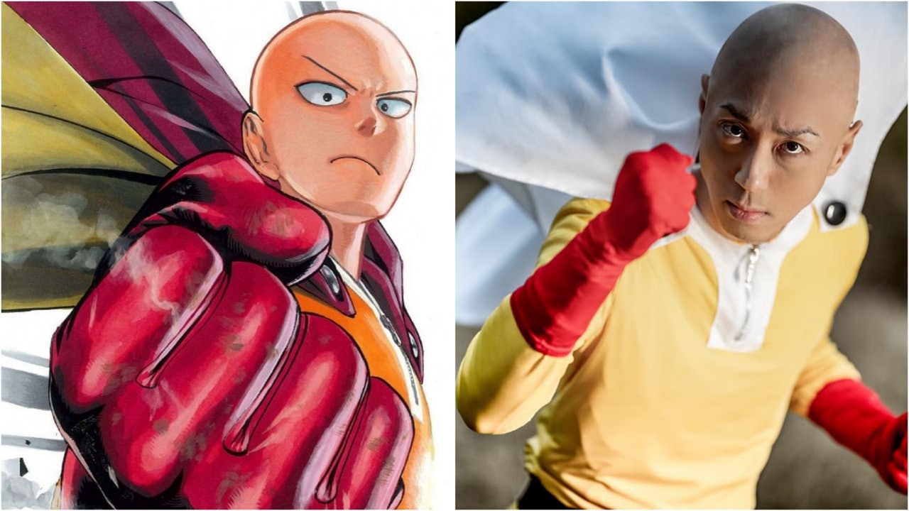 戴耀明cosplay神還原 一拳超人 網民問 你為藝術犧牲頭髮 戴耀明cosplay神還原 一拳超人 網民問 你為藝術犧牲頭髮