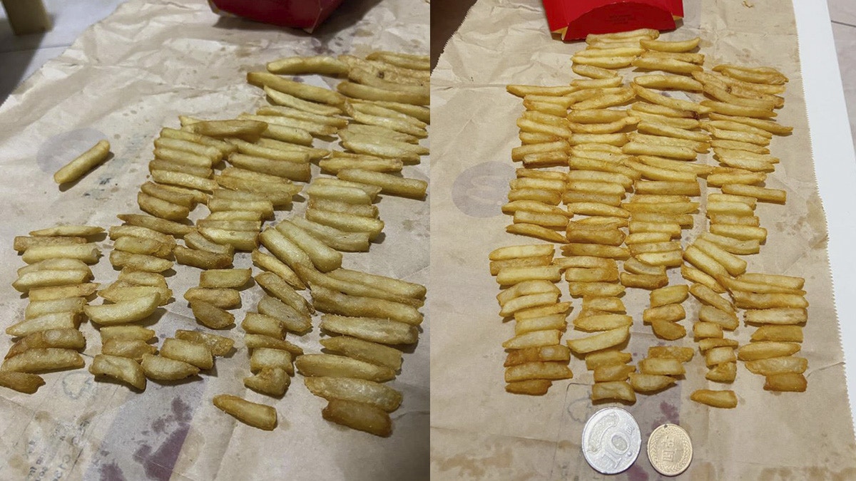台男買麥當勞整包薯條超迷你　大呻好無癮　網民：你唔識食喎！