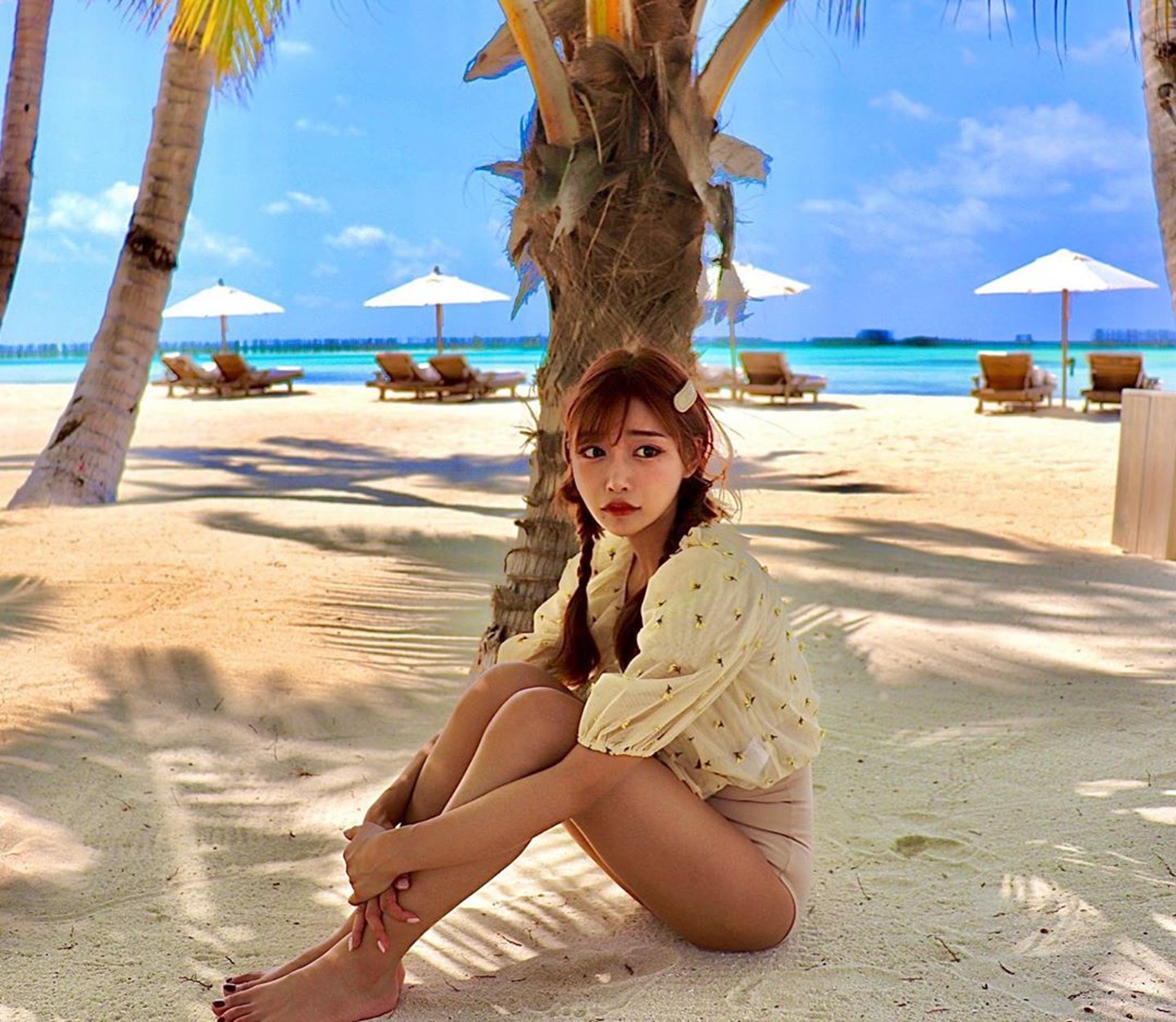 沙灘。(IG@asukakiraran) 沙灘。(IG@asukakiraran)