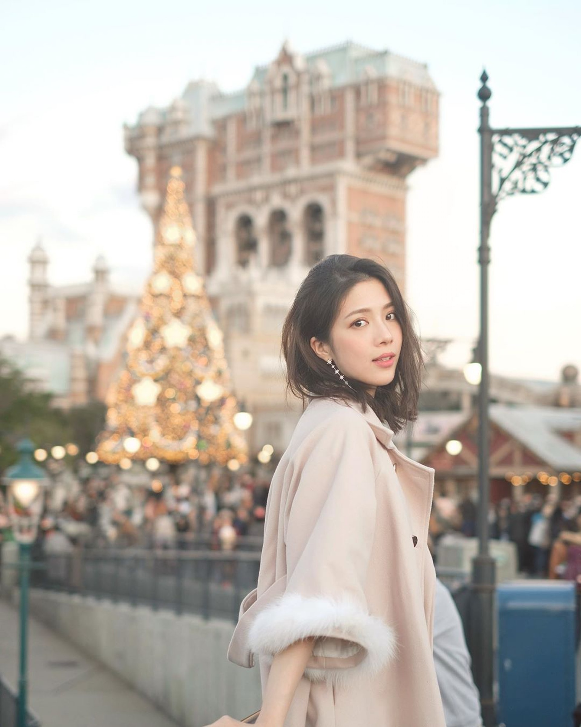 中大校花。(IG@herachann) 中大校花。(IG@herachann)