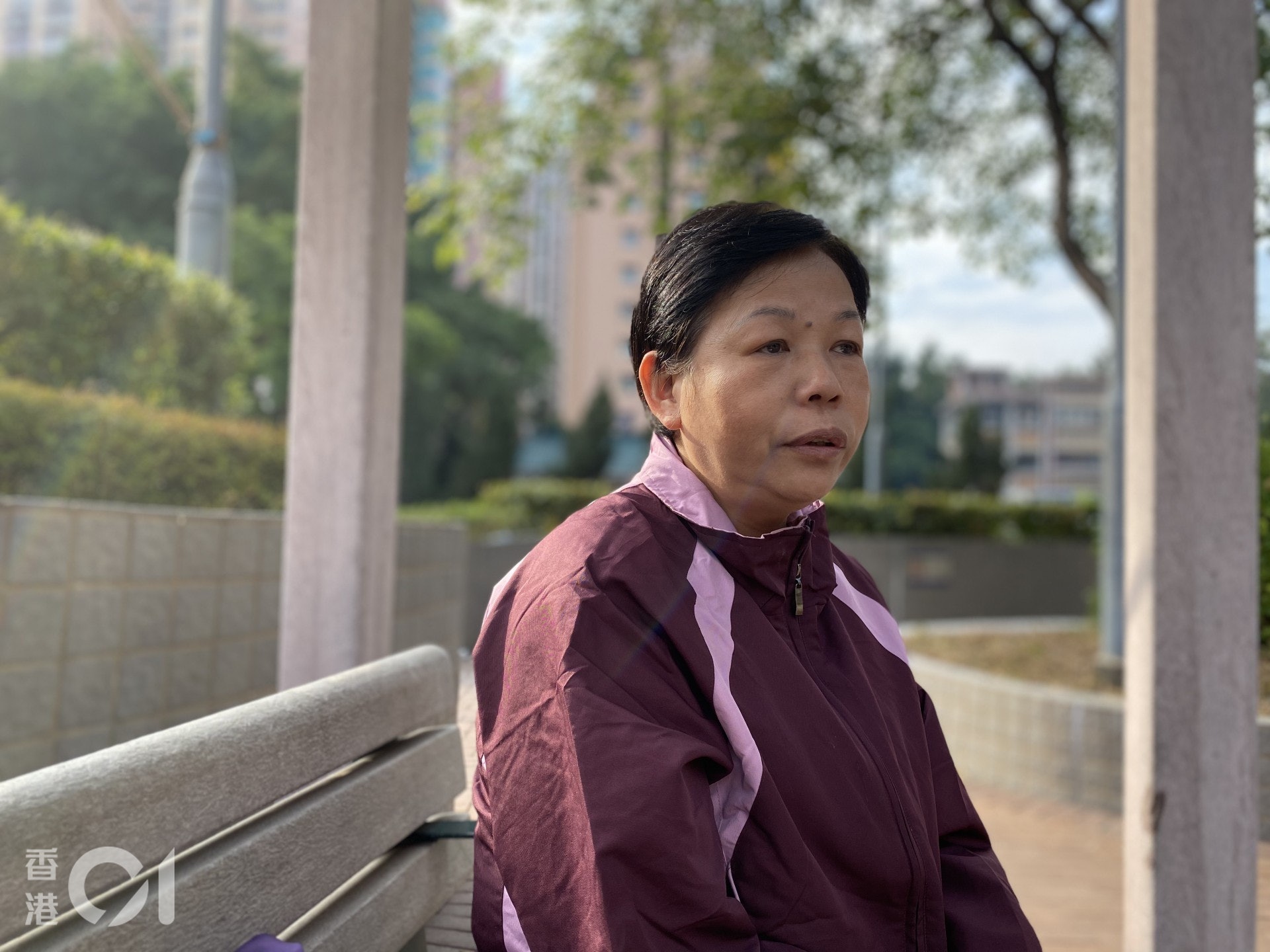 雲姐笑言,自己在別人眼中可能比較大膽。(黃詠榆攝)
