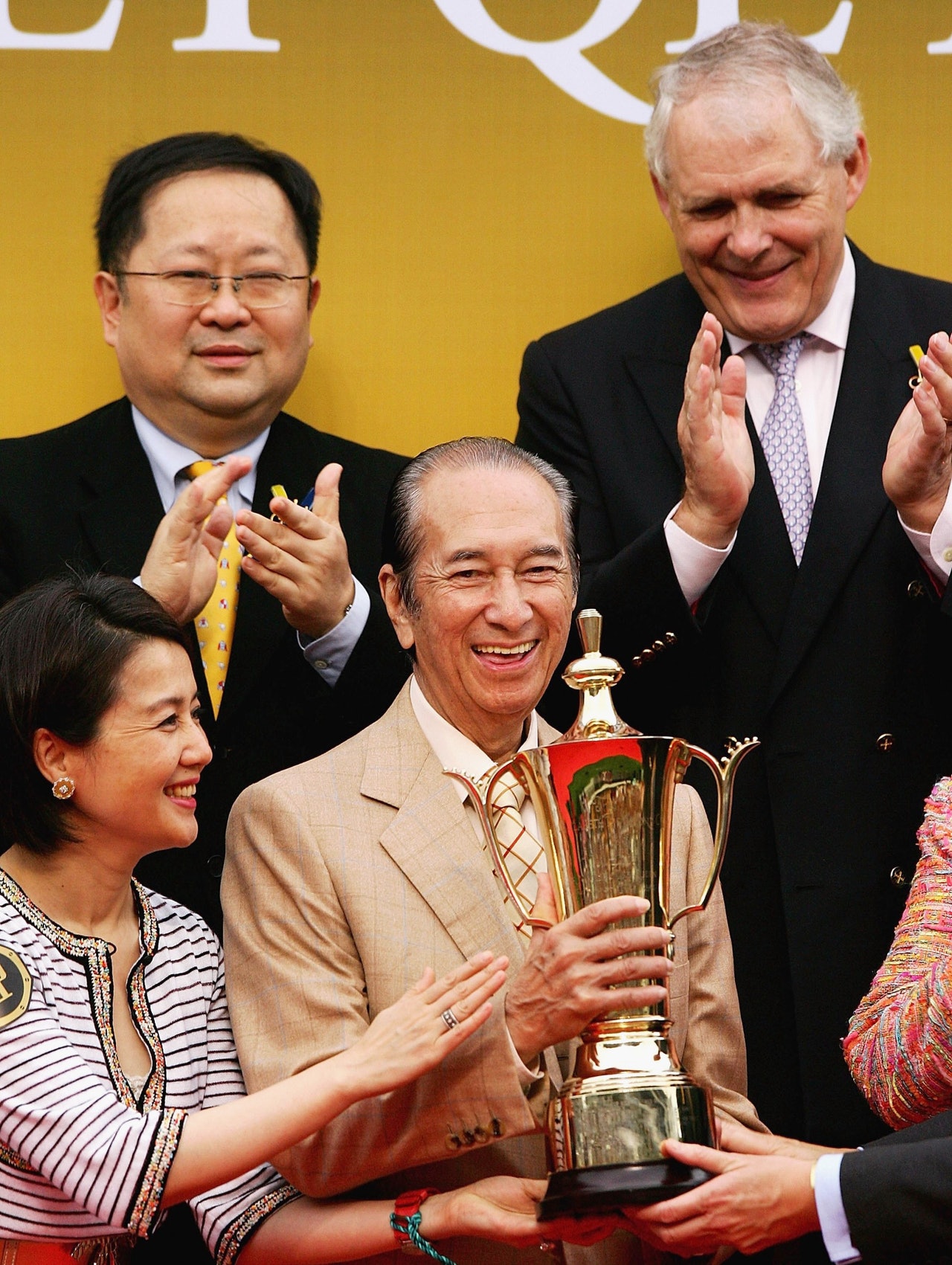 賭王何鴻燊一生多情,娶了4位太太,對每位太太都一視同仁,一樣愛錫。(Gettyimages) 賭王何鴻燊一生多情,娶了4位太太,對每位太太都一視同仁,一樣愛錫。(Gettyimages)