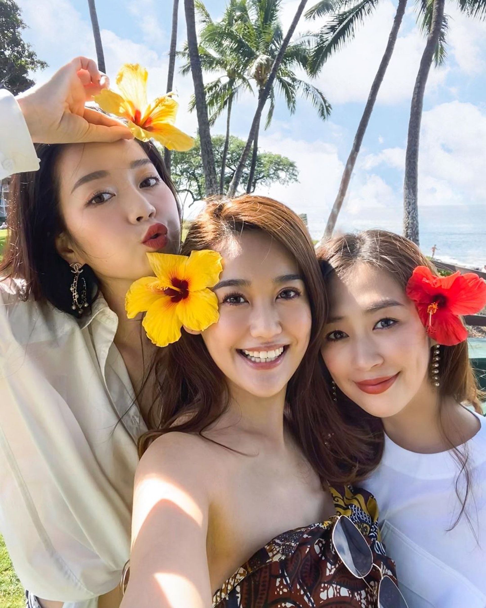 Elva同Zelia、Angel、Bobo一直感情好好,四人取各自英文名首字母組成「BAZE」,更不時相約去旅行。(IG@angelchu) Elva同Zelia、Angel、Bobo一直感情好好,四人取各自英文名首字母組成「BAZE」,更不時相約去旅行。(IG@angelchu)
