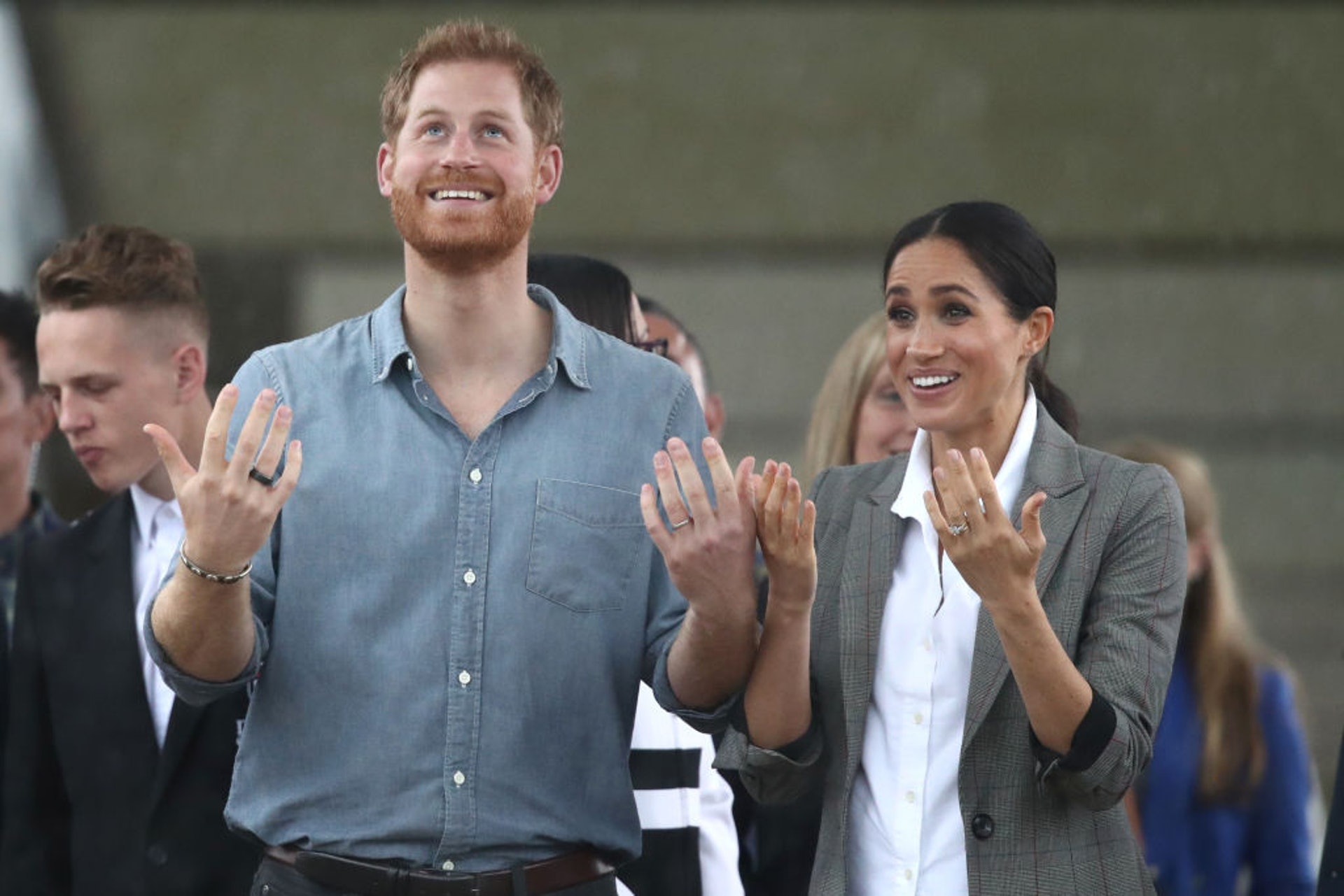 哈里與梅根卸下英國王室「高級」成員身份,大眾關注未來生活。(gettyimages) 哈里與梅根卸下英國王室「高級」成員身份,大眾關注未來生活。(gettyimages)