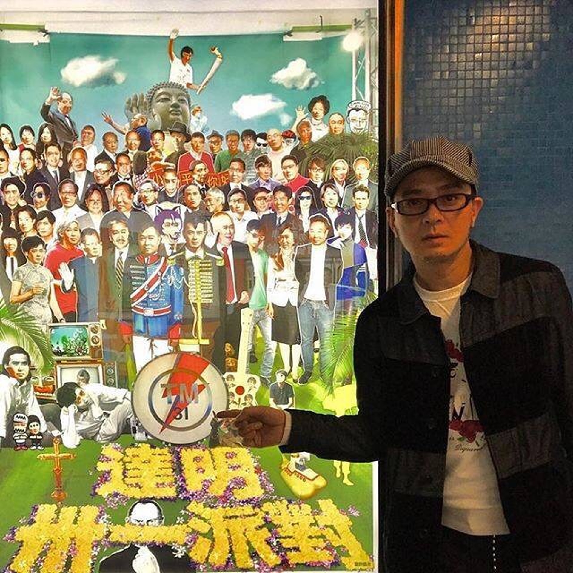 明哥在網上表示演唱會的宣傳海報「被下架」。(Instagram圖片) 明哥在網上表示演唱會的宣傳海報「被下架」。(Instagram圖片)
