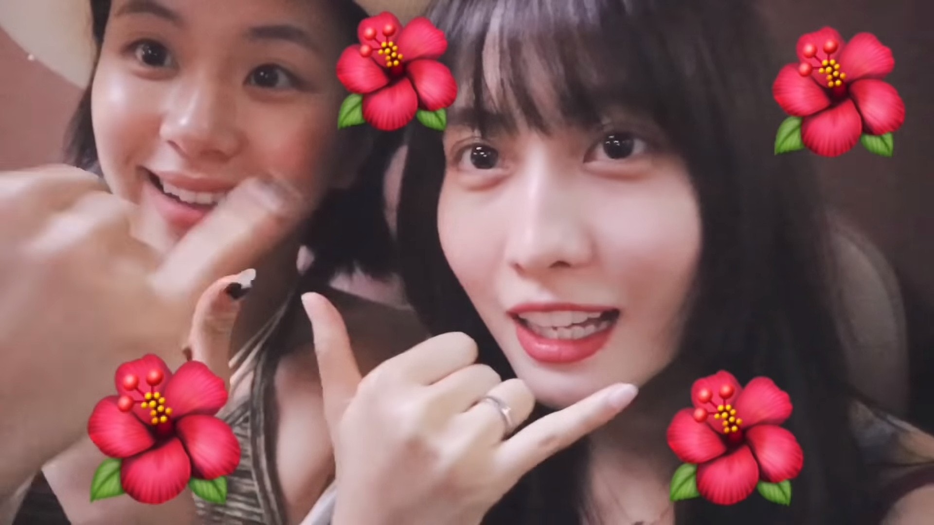 Momo親自拍攝及剪接夏威夷Vlog。(YouTube截圖) Momo親自拍攝及剪接夏威夷Vlog。(YouTube截圖)